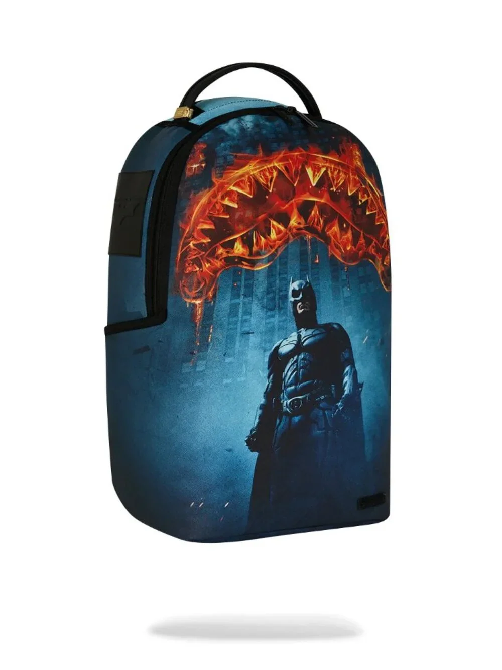 BATMAN BEGINS GOTHAN SHARK INFERNO BACKPACK SPRAYGROUND